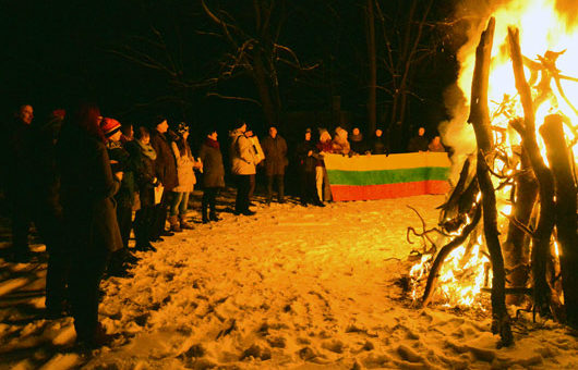 Sausio 13 d. Kidulių dvare